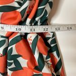 Plus Size 2XL Orange Citrus Fruit Print Romper V Photo 9