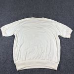 Alfred Dunner OFF WHITE FLOWER EMBROIDERED SWEATER SHORT SLEEVE WOMENS SZ S VTG Photo 4