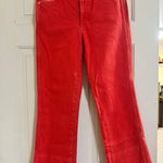 AMO Stix Crop Jeans Red Size 26 Photo 0