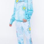 Samii Ryan NWT BSR by x Smiley Happy Lil Thang Tie Dye Floral Hoodie Photo 2