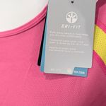 Nike  Women's Vibrant Pink and Yellow Long Sleeve Tee Photo 9