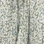 Urban Outfitters  Small Ditsy Floral Ruffle Boho Cottagecore Elastic Mini Skirt Photo 2