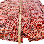 Altar'd State Altar’d State Orange-Red Short Jumpsuit Size M EUC Scoop Neck Flutter Sleeve Fit Photo 4