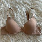 SKIMS  Fits Everybody Scoop Plunge Bra Clay Size 38A Photo 0