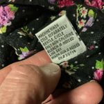 Vintage 90s floral layered maxi dress Black Size 16 Photo 3