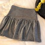 Collective Concepts  Black White Polka Dot A-Line Textured Size XS Photo 2