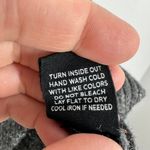 Blu Pepper  Gray Knit‎ Mockneck Sweater Women's Small Casual Winter Chunky Knit Photo 8