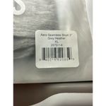 FourLaps Women's Size XL Aero Seamless Short 3" Grey Heather Gym Workout Lift‎ Gray Photo 2