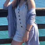 Pinstripe Romper Photo 2