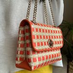 Kate Spade Authentic Straw/Leather Flap turnlock crossbody/Shoulder bag Photo 12