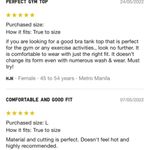 Uniqlo Bra Active Racer Back  LARGE #1976 EUC Black Photo 6