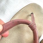 G.H.‎ Bass & Co. Sunjuns Vintage Thong Sandals Casual Brown Slides Size 7.5 8 Tan Photo 4