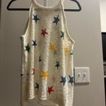 Hem & Thread  Multicolor Star Tank Top Photo 1