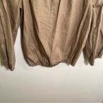 NA NIN Blouse 3/4 Sleeve Off Shoulder Beige 1 Tan Size undefined Photo 6