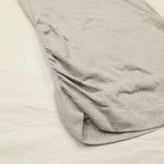 Athleta  women's Grey and Pink Heather Ruched sides Racerback Tank Top size Large Photo 6