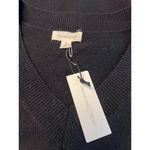 Treasure & Bond Women's Pullover Sweater Black Knit Long Sleeve V Neck M New Photo 3