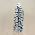Debut  Grey Plaid Open Front Cardigan Size Small Photo 4