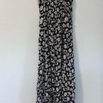 WALLFLOWER Sunflower Printed Wrap Dress Sleeveless Size Small Black Photo 4