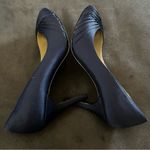 Adrianna Papell  boutique Blue Satin Evening Pumps EUC Size 6  Worn Once Photo 4