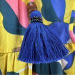 Maaji Strapless Long Smocked Tiered Maxi Dress Floral Hamilton Bay Print Size M Photo 8