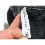 PacSun High Rise Straight Button Fly Jeans Women 26 Distressed Grunge Whimsigoth Photo 8