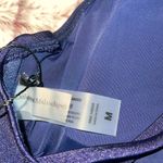 Catherine Malandrino ‎ Blue One Piece Swimsuit with Criss-Cross Straps Photo 10