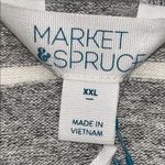 Market & Spruce  Light Gray Long Sleeve Top Photo 3