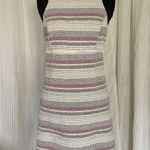 BCBGeneration  Womens Striped Tweed Dress & Vest Set Size 6 Mini 2-Piece Outfit Photo 3