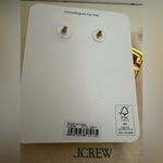 J.Crew NWT - Gold Statement Earrings Photo 2