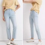 Madewell Slim Demi-Boot Jeans in Bellmeade Wash, size 28, NWT, light blue Photo 1