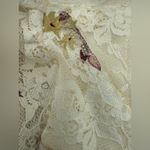 La Peche White Top with Pink Trim Photo 5