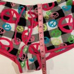 SO  Fleece Peace Sign Lounge Shorts Size L Photo 4