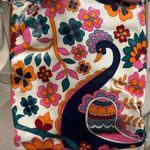 The Sak Womens Bag Floral Multicolor Waxed Coated Denim / Canvas Crossbody Bag - NEW Photo 3