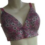 Kensie  Pink Floral Bra Photo 0