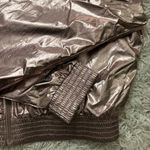 Victoria's Secret Victoria’s Secret Gold Metallic Sport Jacket/Bomber Jacket Size M Photo 9