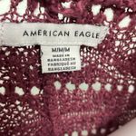 American Eagle Outfitters Blush Pink Knit Slouchy Grannycore Cardigan Medium Photo 6