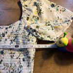 Abercrombie & Fitch Floral Top Size M Medium Bandage Waist Cropped Photo 3