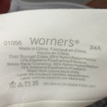 Warners Size 34A Set of 3 White Beige Blue No Side Effects Wireless T Photo 2