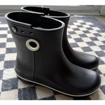 Crocs Jaunt Shorty Rain Boots Size 8 Black Ultralight NEW Photo 1