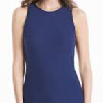 White House | Black Market WHBM Marine blue Sleeveless knit tank sz sm Photo 0