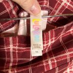 LuLaRoe NEW  TC Tall & Curvy Red White Plaid Holiday Christmas Legging Size 12-18 Photo 2