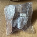 Aerie  Brown and Cream Women's Slippers Photo 1