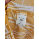New York & Company Size L Women's Dressy Yellow & White Tank Top Shell Size L Photo 2