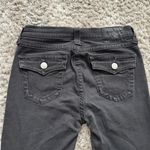 True Religion Black skinny jeans with silver studs Size 28 Photo 6