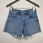 AGOLDE  Reese Relaxed Cutoff Shorts in Wonder Size 25 Photo 1