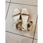 Franco Sarto ✅3-for-$12✅  Platform Sandals Cork Wedge Ankle Strap‎ - Size 9.5 Photo 1