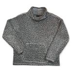 Eddie Bauer Grey Sherpa Cowl Neck Pullover Medium Photo 7