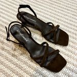 Jeffrey Campbell  Espresso Suede Chrissy Sandal Kitten Heels Photo 5