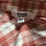 BB Dakota  Plaid Flannel Button-down Tunic Shirt XS Photo 1