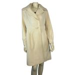 Halogen Retro  fitted cream peacoat size medium Photo 1